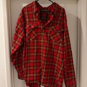 Dixxon Men's Red Flannel XXXL